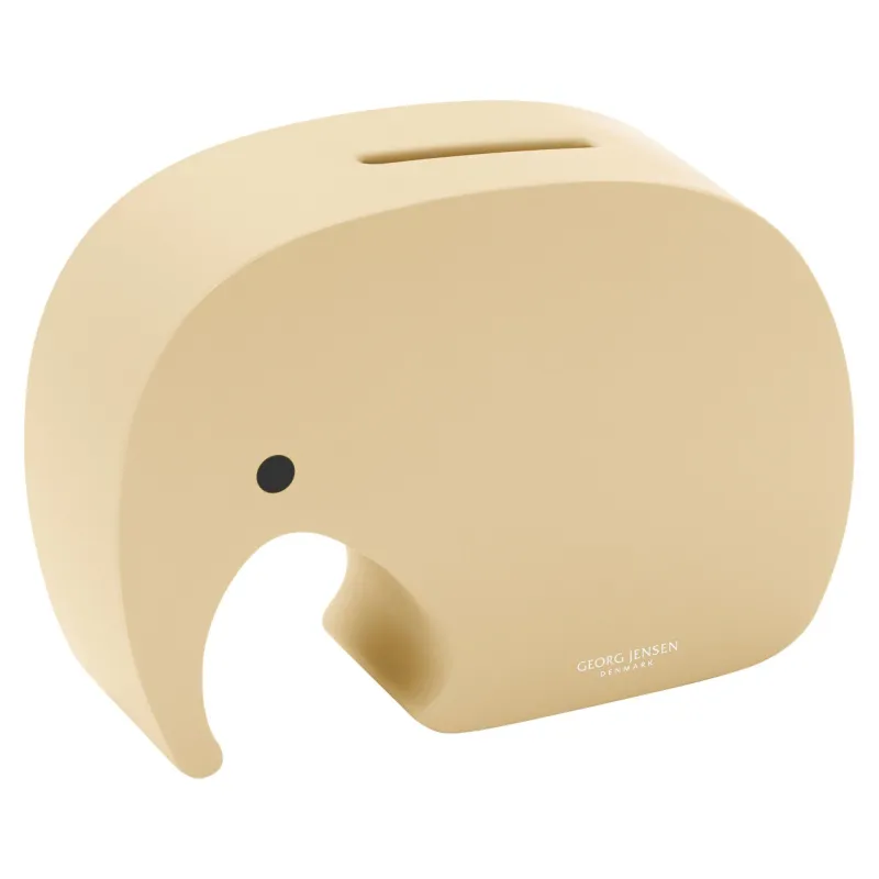 Georg jensen Miniphant sparebøsse, vanilla bean