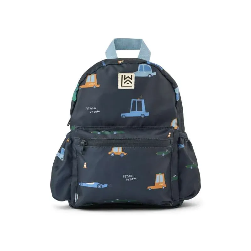 Liewood Andreas Rygsæk - Cars/Classic Navy