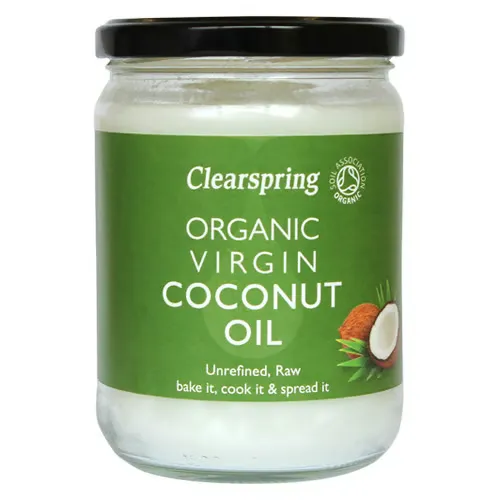 ClearSpring Kokosolie Koldpresset Ø (400 gr)