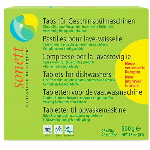 Sonett Opvasketabs 25x20g (500 g)