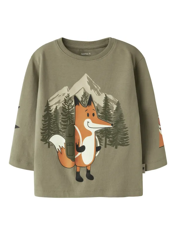 Name It Otto - LS NREG Top - Mermaid - 86 cm