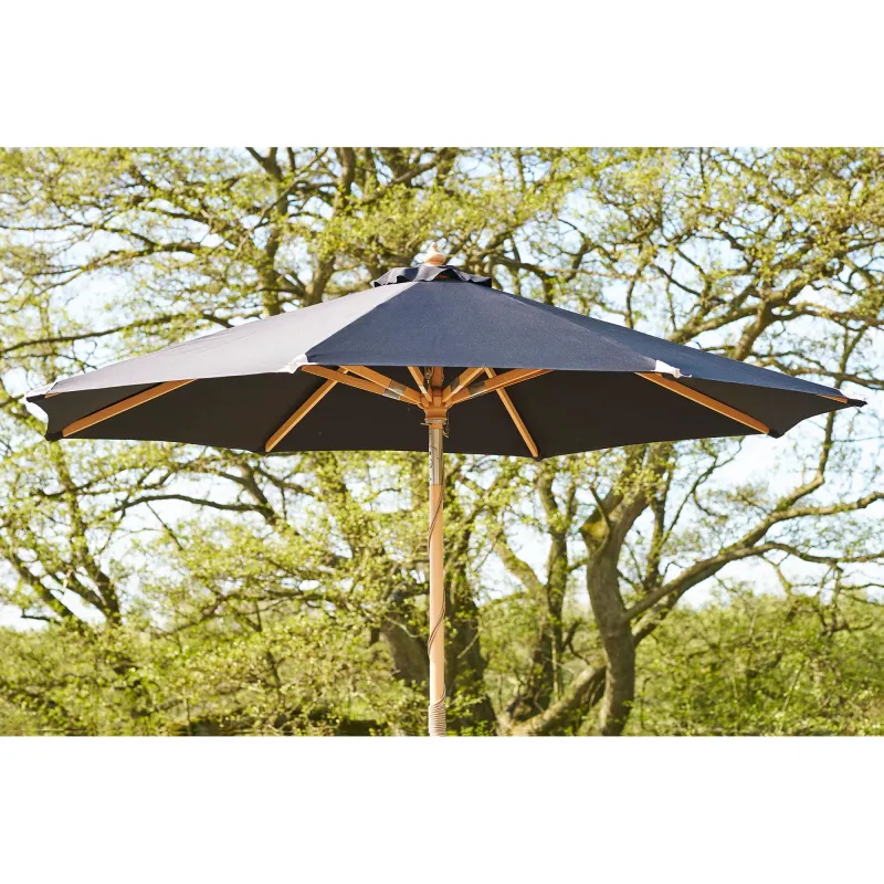 House Nordic - Austin Parasol - Sort - Ø:300cm