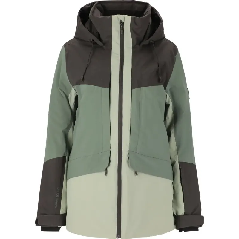 Whistler Kingmann Vinter- og Skijakke Dame, balsam green