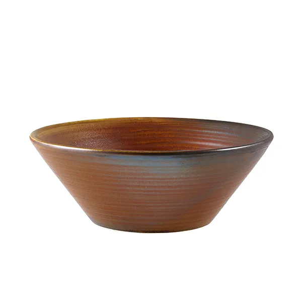 Skål 16cm Rustik Kobber Terra