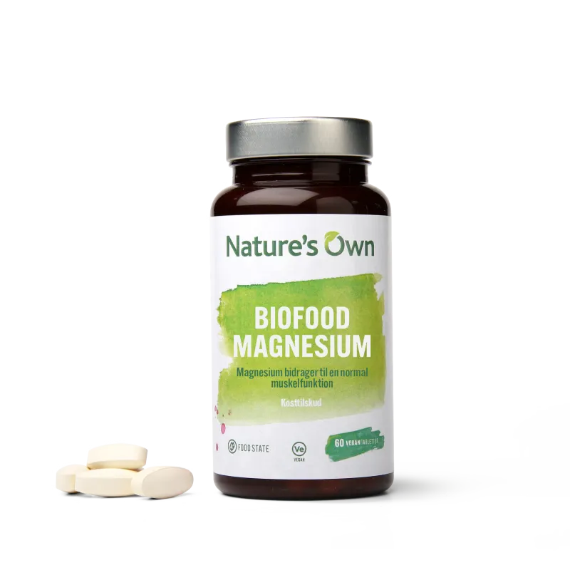 Natures Own Magnesium Food State (60 tabl)
