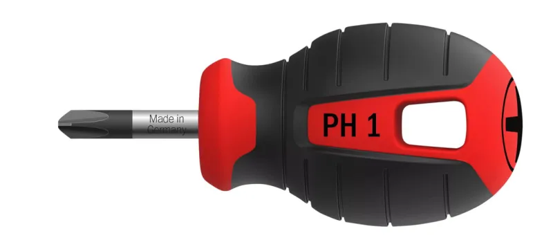 Skruetrækker Stubby kærv PH 1