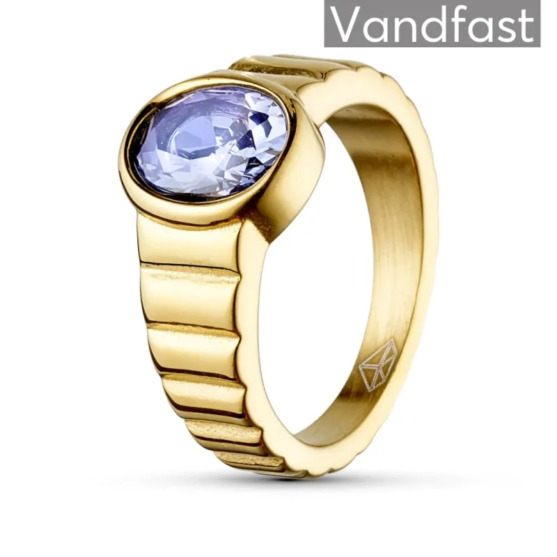ANNEBRAUNER Imperial Tanzanite Ring 18K Guldbelagt