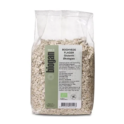 Boghvedeflager glutenfri Økologisk - 500 gram