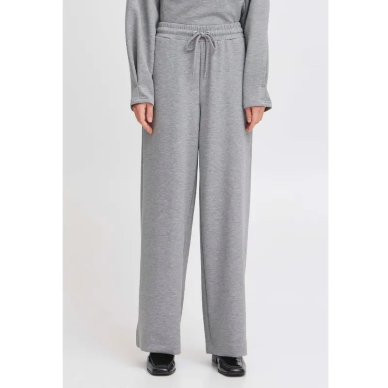 B.YOUNG DAME BUKSER BYPUSTI - Mid Grey Melange