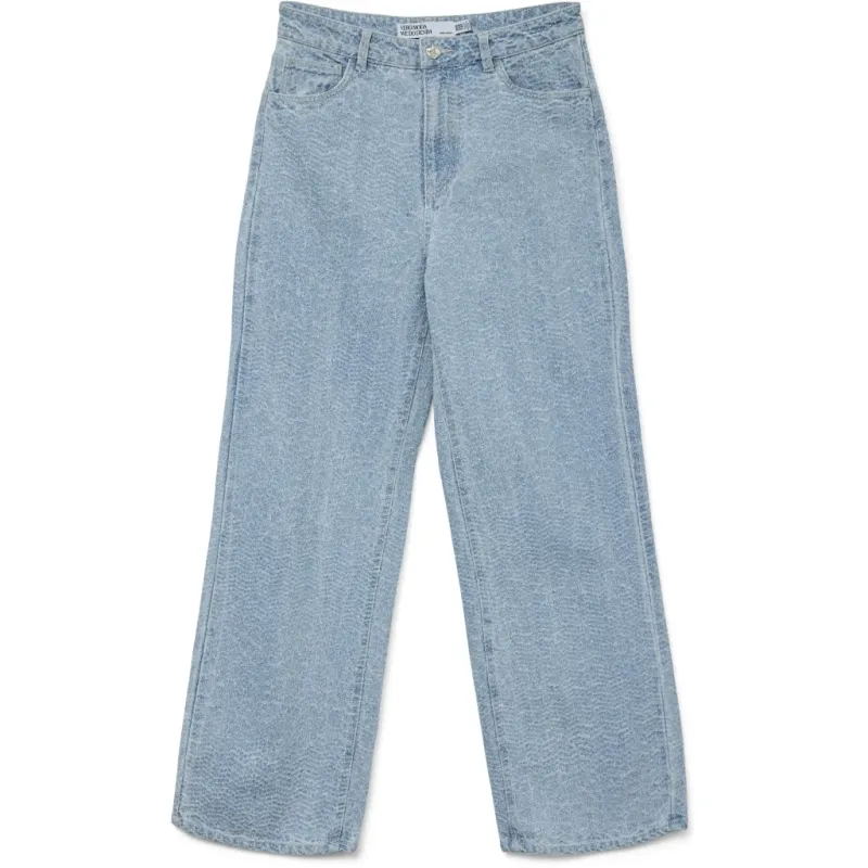 VERO MODA dame jeans VMKATHY - Light Blue Denim
