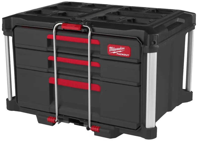 Skuffeboks m/2+1 skuffer 363×564×414mm, Packout