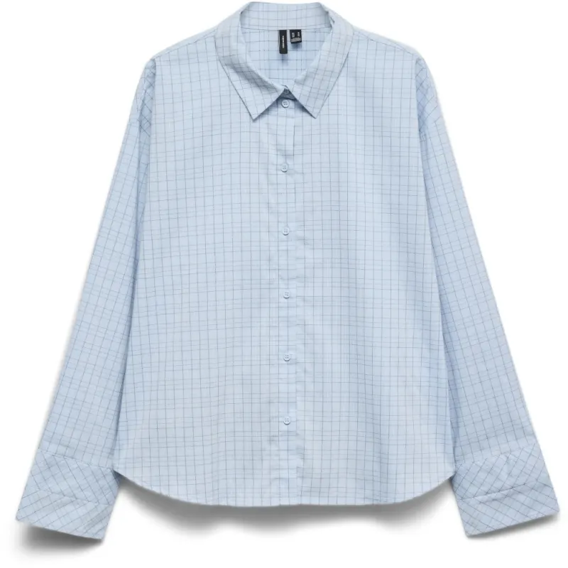 VERO MODA dame skjorte VMMONDAY - Cashmere Blue Jima