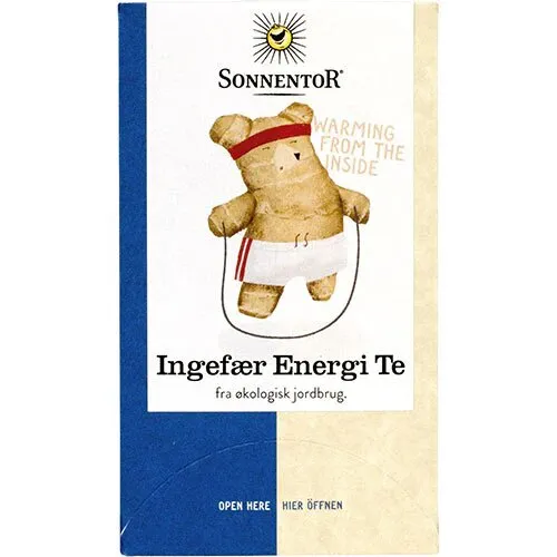 Ingefær Energi Te Øko. - 18 breve