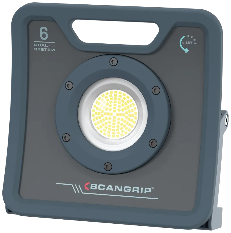 Scangrip Nova 6K C+R arb.lampe 6000lm batteri/230V