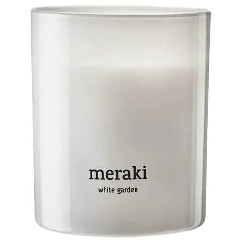 Meraki Duftlys White Garden (200 g)