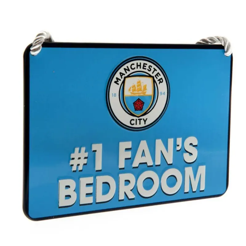 Manchester City Bedroom skilt