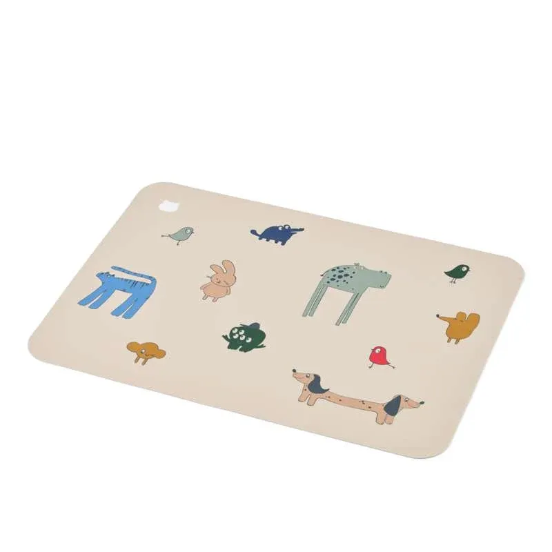 Liewood Jude Printed Placemat - Imagine/Sandy