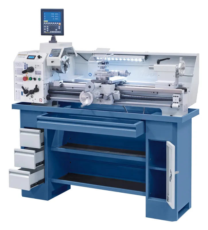Metal drejebænk Profi 880 G Vario inkl. 2-akset digital - 3x400V