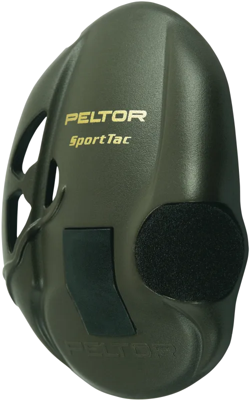 Peltor SportTac erstatningsskaller, grøn, 2stk