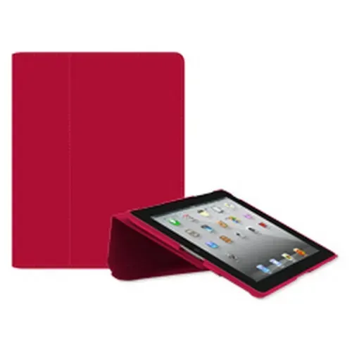 Originalt Speck FitFolio Vegan Lædercover til iPad. Hot pink.