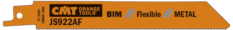 CMT bajonetsavklinge JS922AF 150mm 24tpi, 5stk