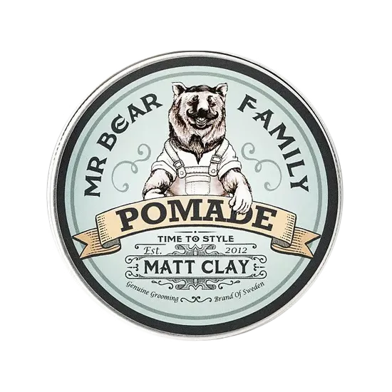 Mr Bear Family Pomade Matt Clay 100 ml.