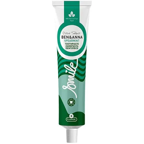 Toothpaste Spearmint + Fluoride - 75 ml.