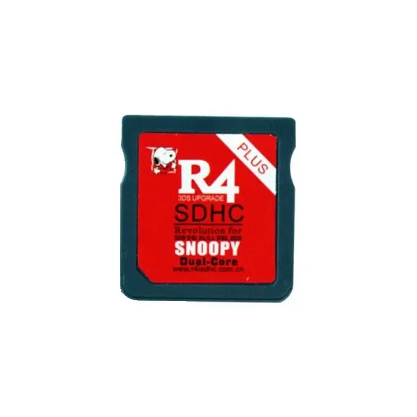 R4i Snoopy PLUS 2023. Dual Core Version. Virker til ALLE Nintendo konsoller.