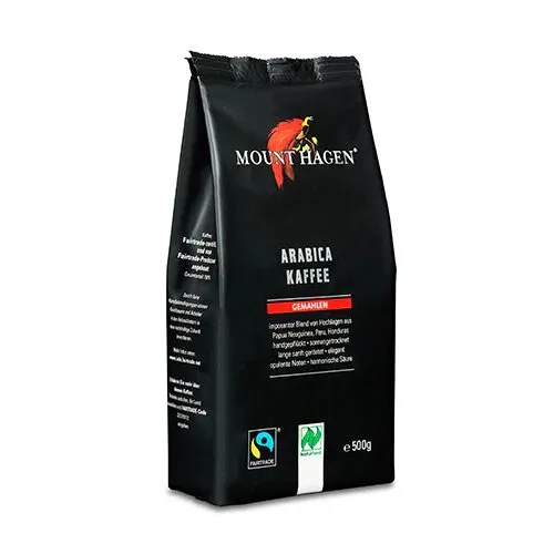 Kaffe Arabica malet Øko. - 500 gram