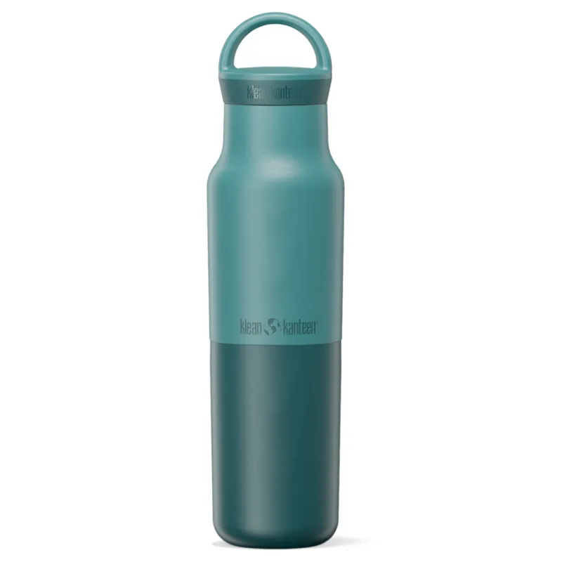 Klean kanteen Rise Vacuum Classic termoflaske 355 ml (Arch Loop-låg), Brittany Blue
