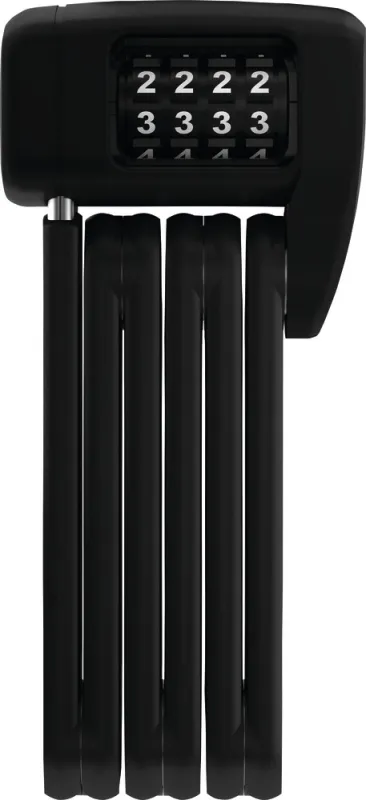 Abus Foldelås 6055 Bordo Lite Mini Combo - Sort