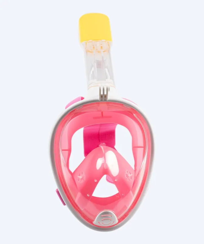 Watery fullface dykkermaske til voksne - Oxygen - Pink - Fullface dykkermasker