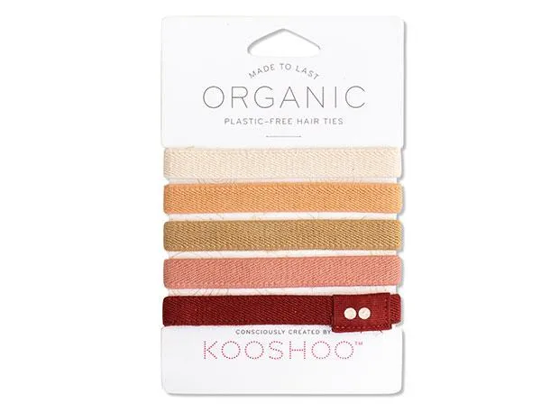 Kooshoo hårelastikker - øko & plastikfri - 5 stk - Kooshoo - Accessories - Buump