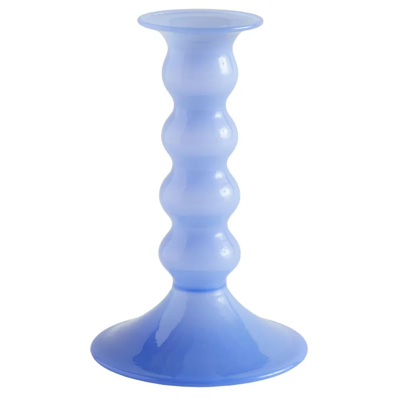 Hay Wavy lysestage, jade light blue, Ø9,5, medium