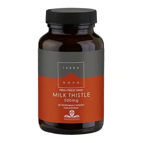Terranova Milk Thistle marietidsel 500 mg (50 kaps)