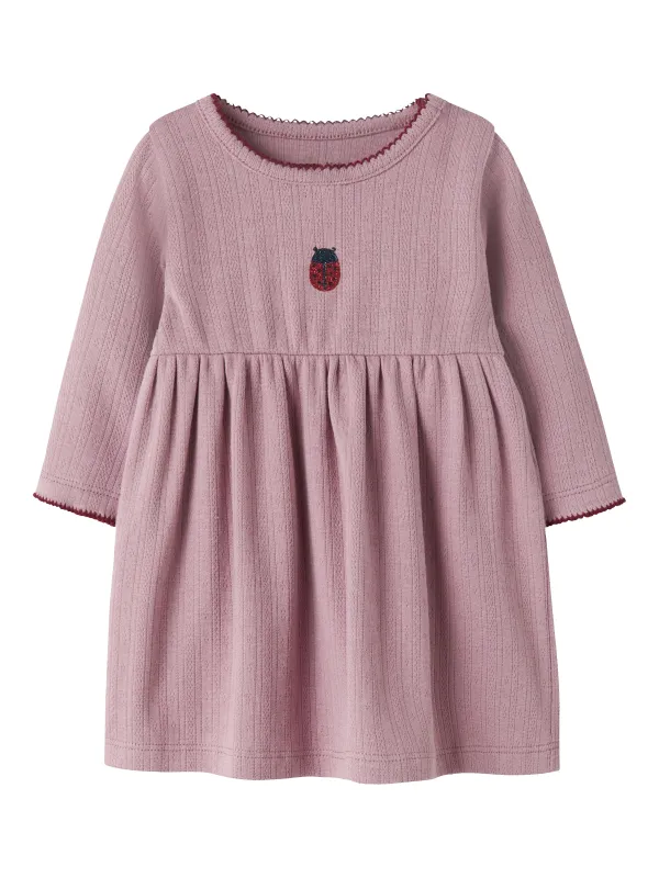 Name It Kirsa - LS Dress - Lilas - 50 cm