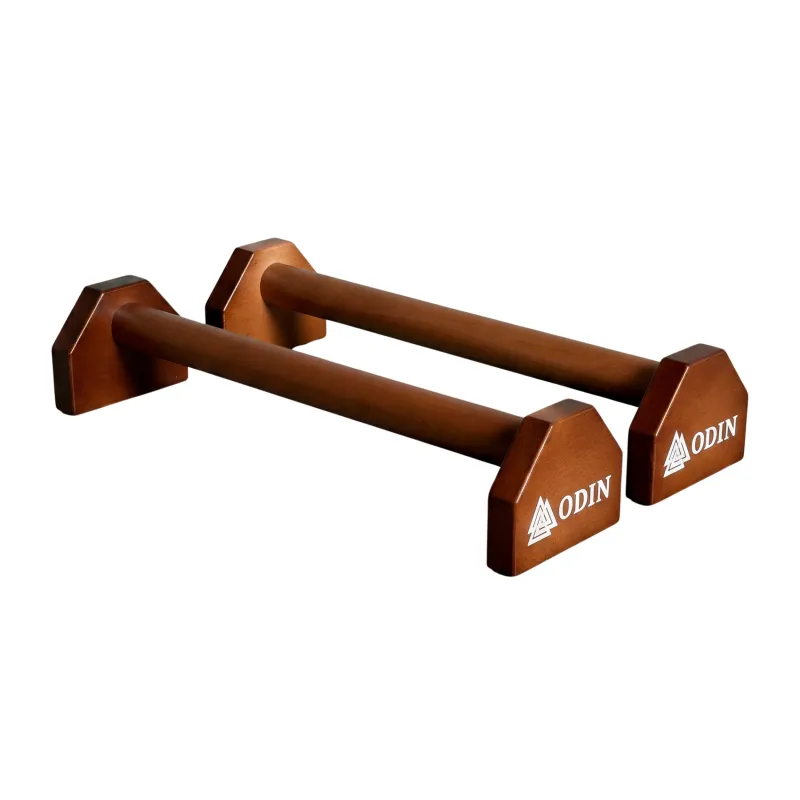 Odin Push-up Bars Parallettes Valnød 50cm