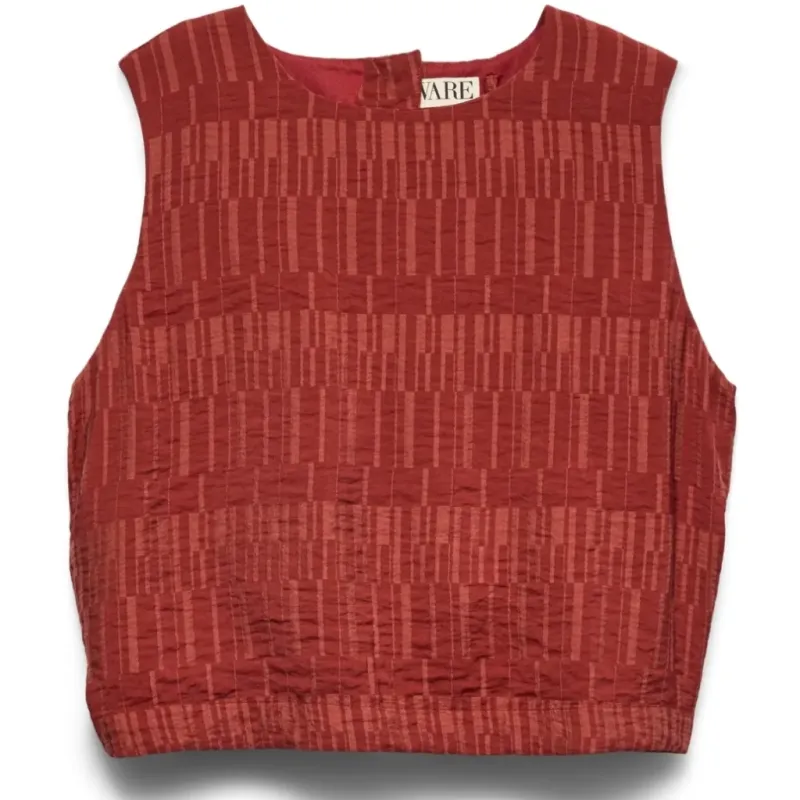 VERO MODA dame top AWBETRIX - Russet Brown