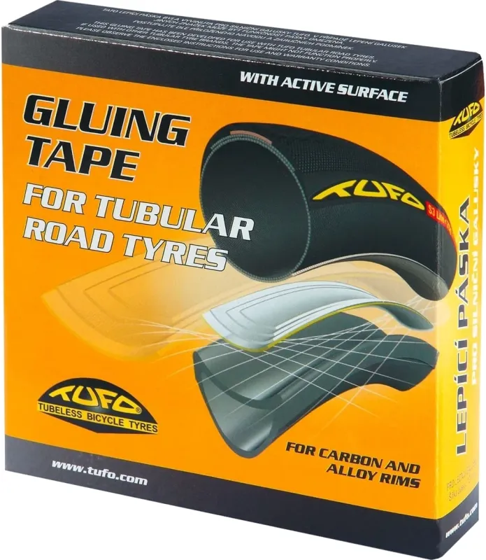 Tufo Tubular Tape Fælgtape 19mm - Dobbeltklæbende til Slangelaus Dæk