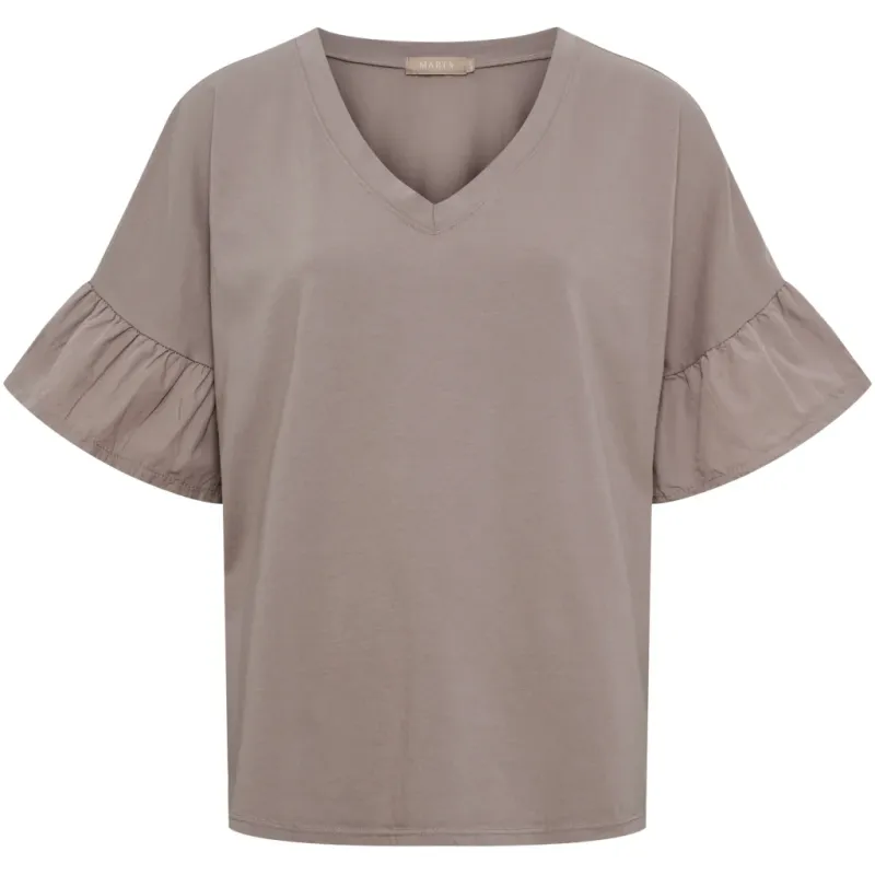 Marta du Chateau dame T-Shirt MdcSabela 26100 - Fango
