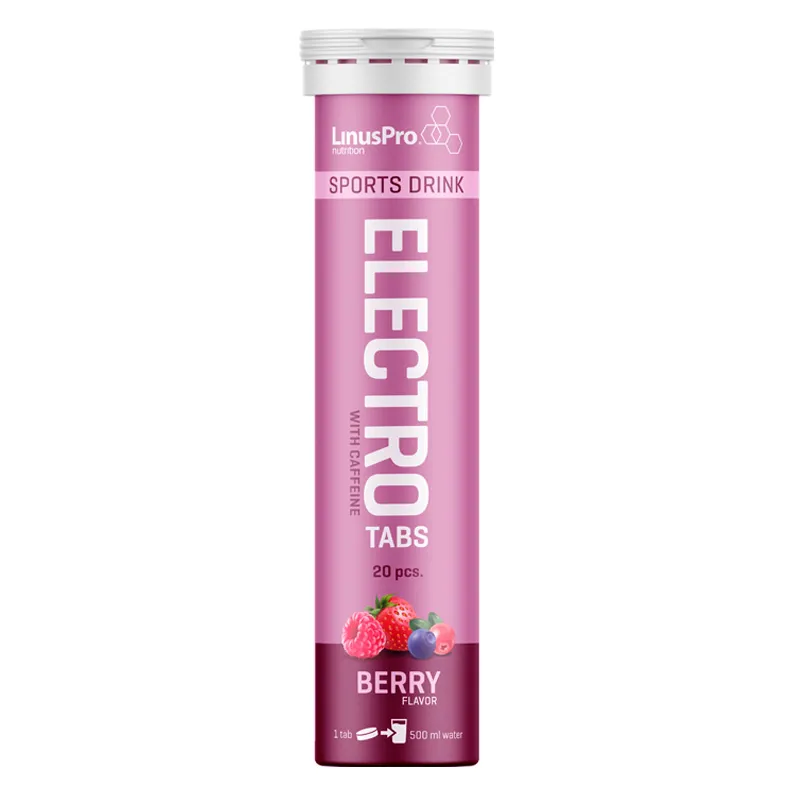 LinusPro Electrolyt tabs Berry 20 stk