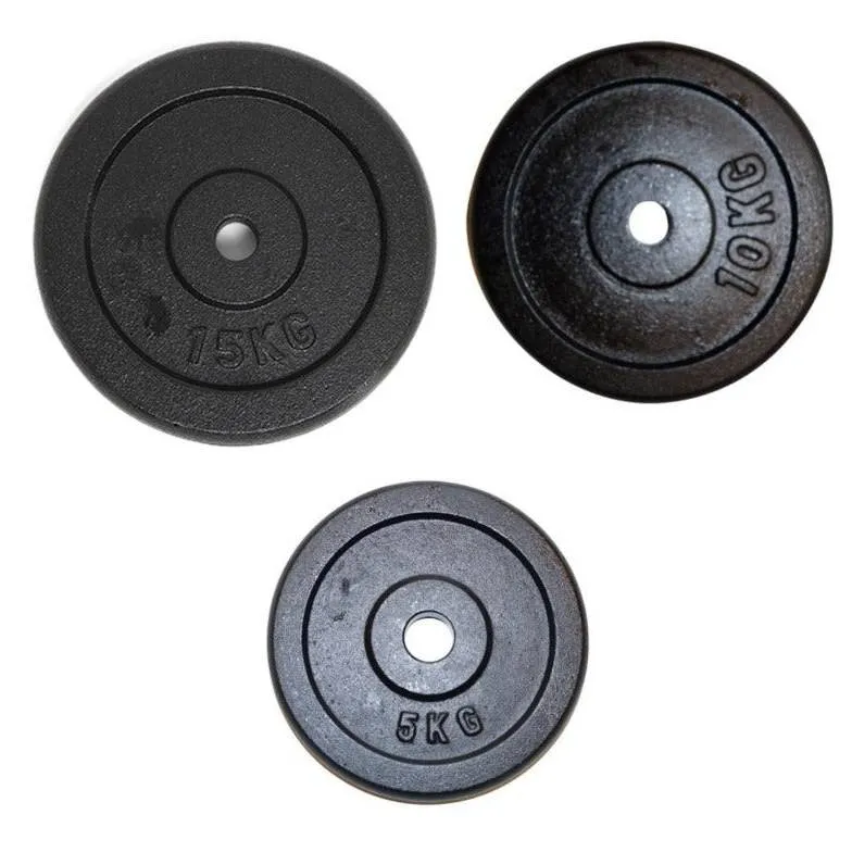 60 Kg Vægtskive pakke i jern (30 mm)