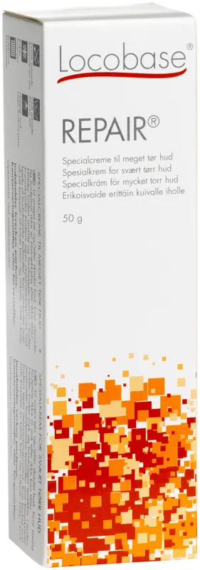 Locobase Repair fed hudplejecreme t/tør hud, 50 g