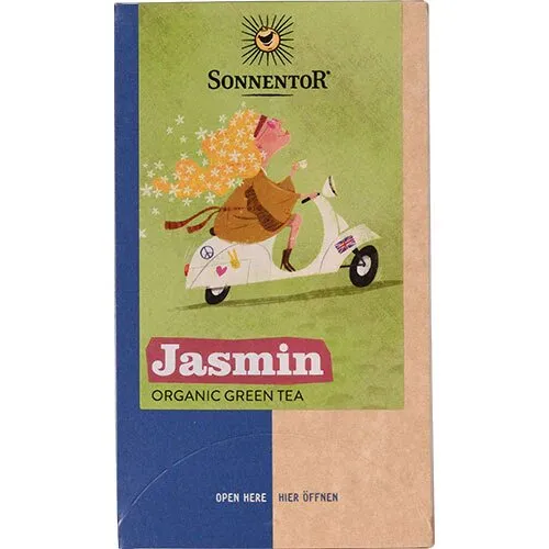 Grøn te Jasmin Sonnentor Øko. - 18 breve