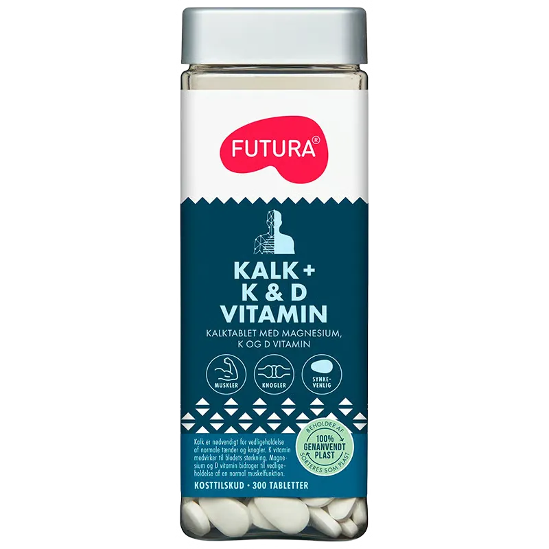 Futura Kalk + K + D + Magnesium (300 tabl)