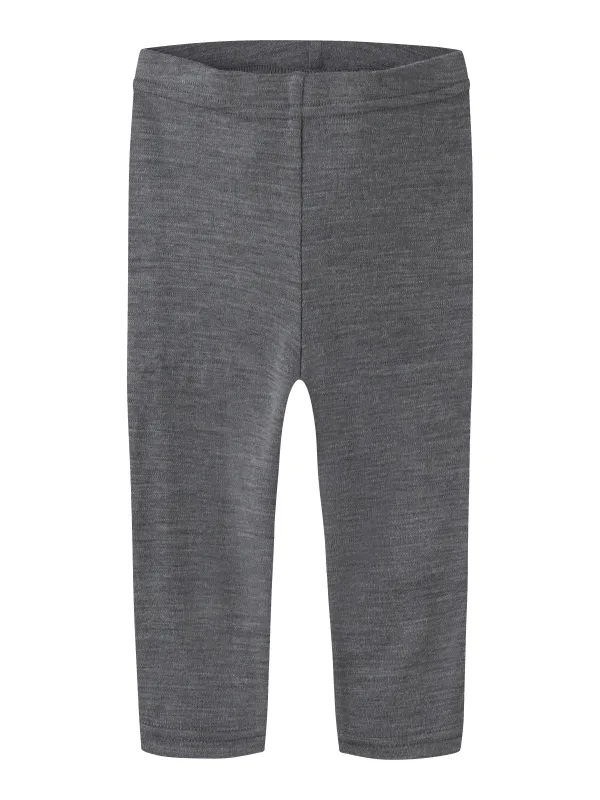 Lil Atelier Nester - Wool Slim Leggins - Poppy Seed - 56 cm