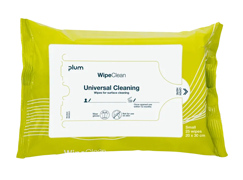 Wipeclean Plum universal clean, small (20x30 cm) - pk a 25 stk