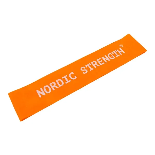Træningselastik fra Nordic Strength (Ekstra let & Orange)(styrke 1 af 5)