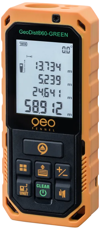 GF laser-afstandsmåler GeoDist 60 grøn