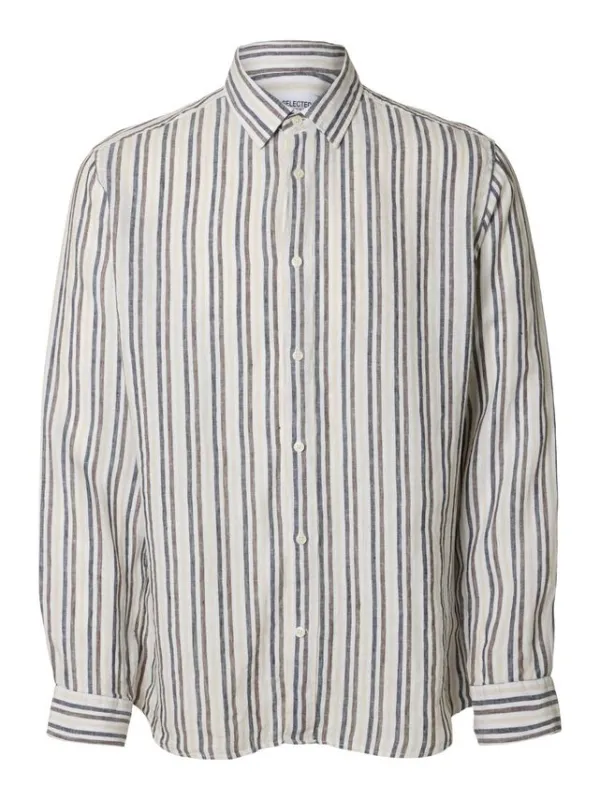 SLHREGKYLIAN LINEN LS SHIRT